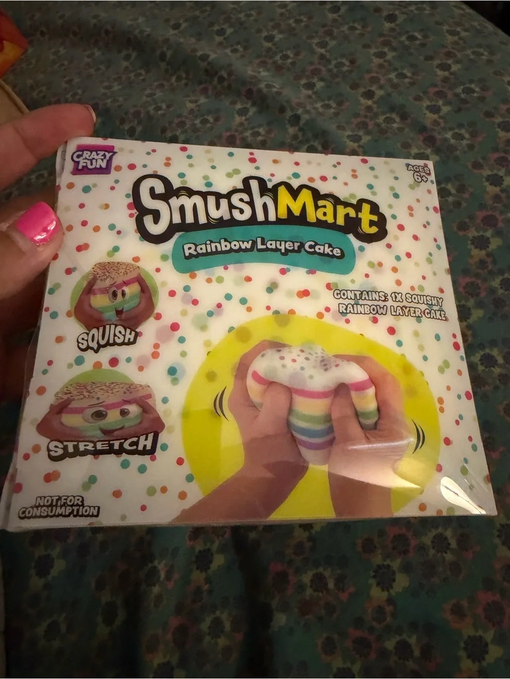 Squishy rainbow layer